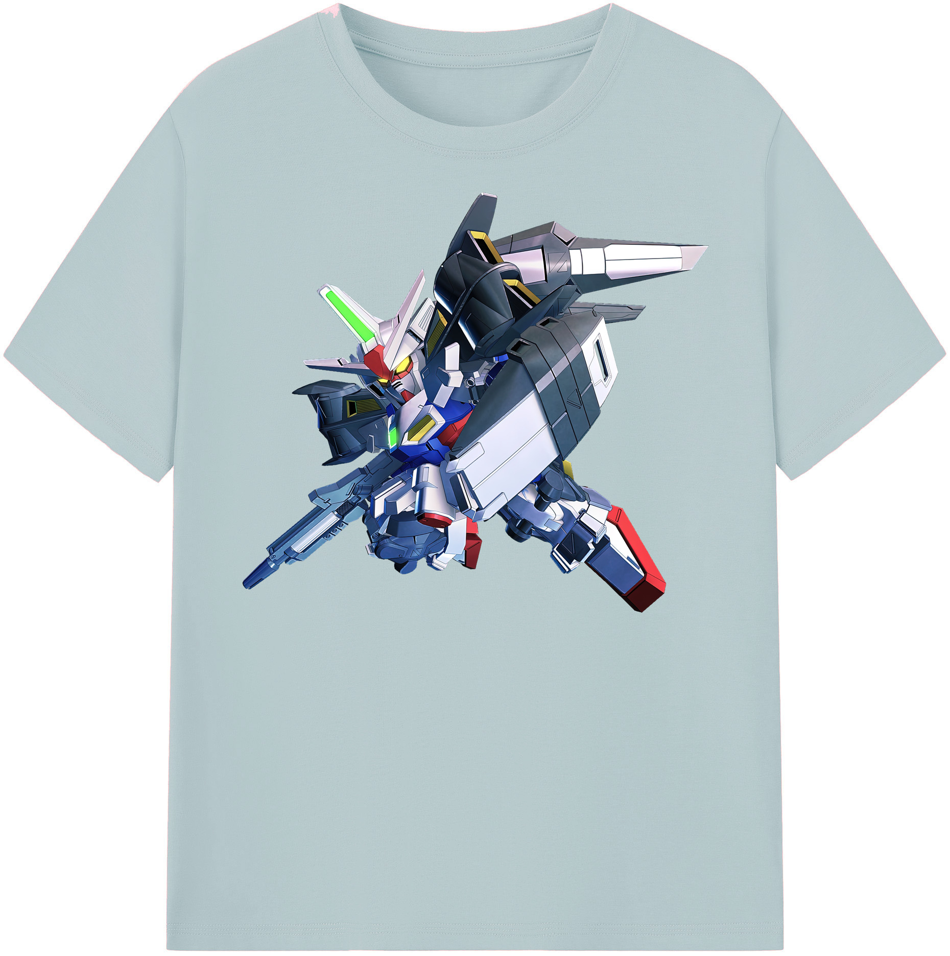 （画像用） 機動戦士ガンダム Mobile Suit Gundam 綿100％半袖Tシャツ（フロントプリント）